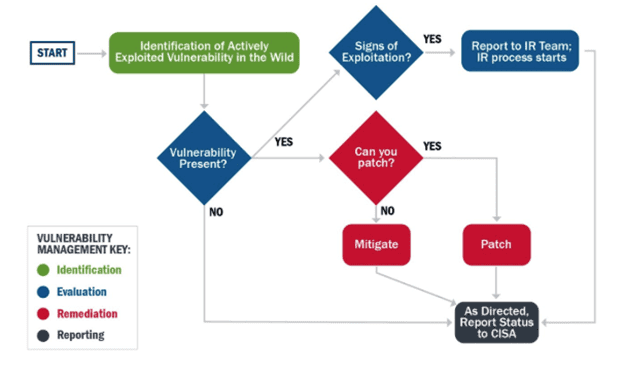 CISA Incident Response Vulnerability Exploit process 